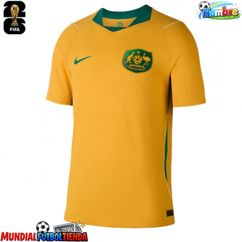 Camiseta Australia Primera Equipación Replica Mundial 2026 mangas cortas